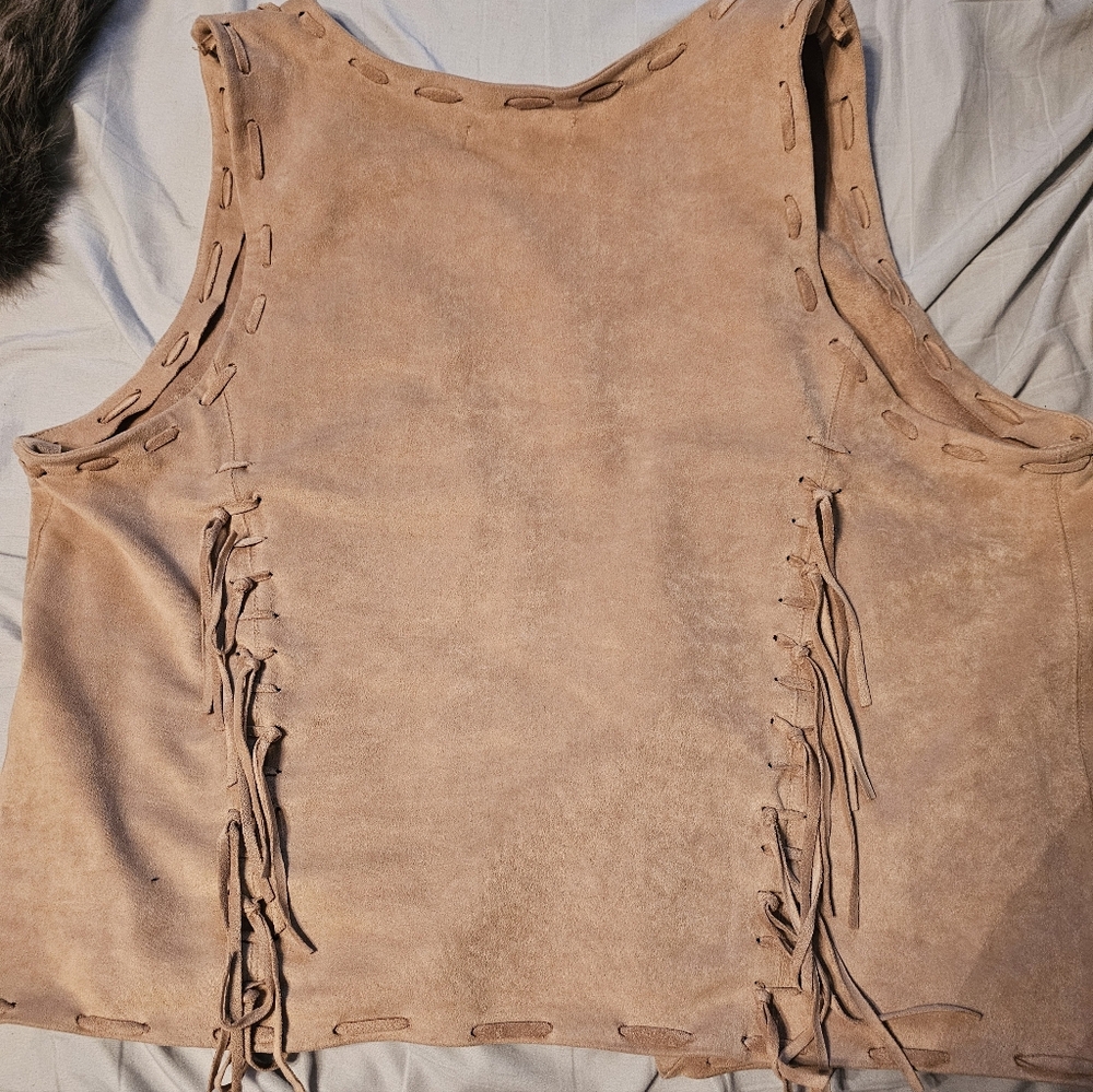 Idyllwind Suede Vest XL - Picture 3 of 3
